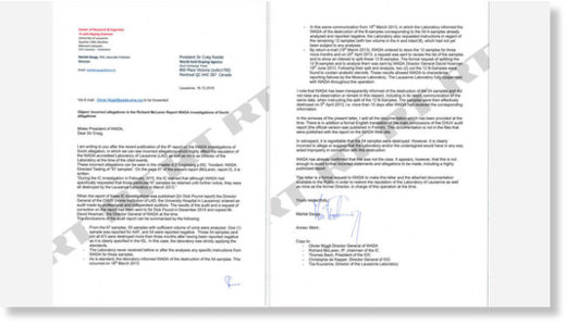 ioc letter maclaren