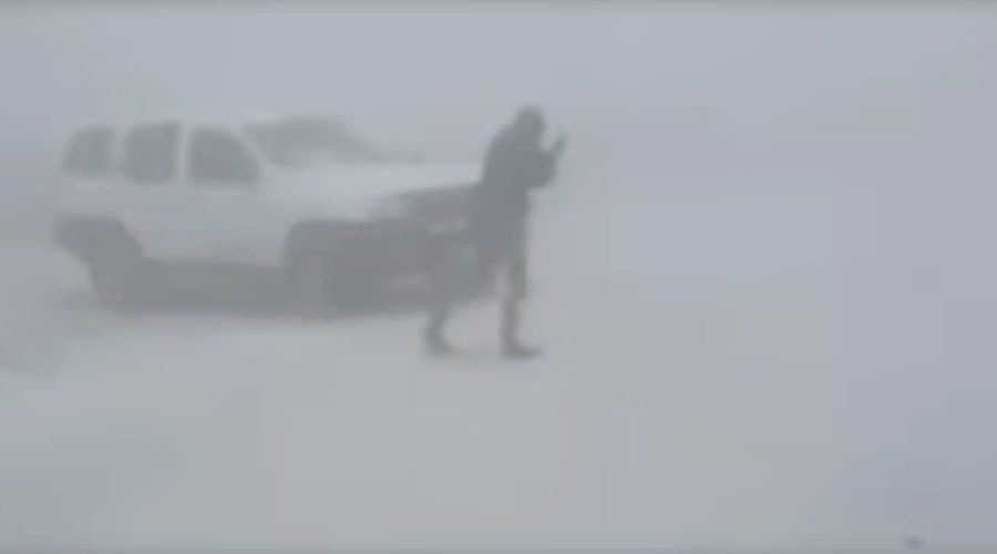 Snowing in the UAE