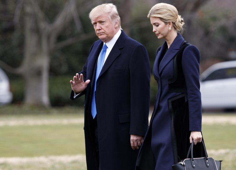 Ivanka and Donald Trump
