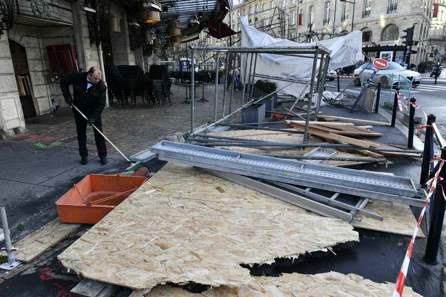 Bordeaux storm damage