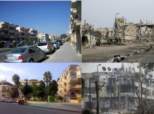 Lybia - before and after