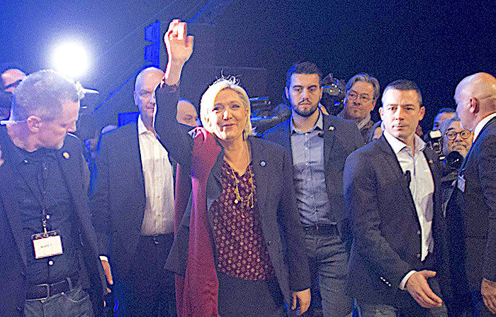 Click to enlarge Marine Le Pen