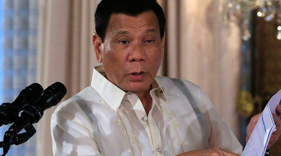 Philippine President Rodrigo Duterte 