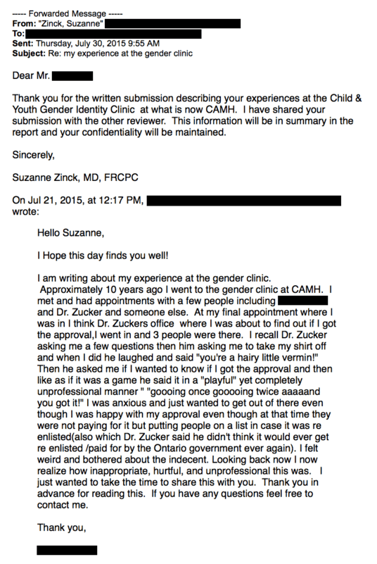 Transgender email suzanne Zinck