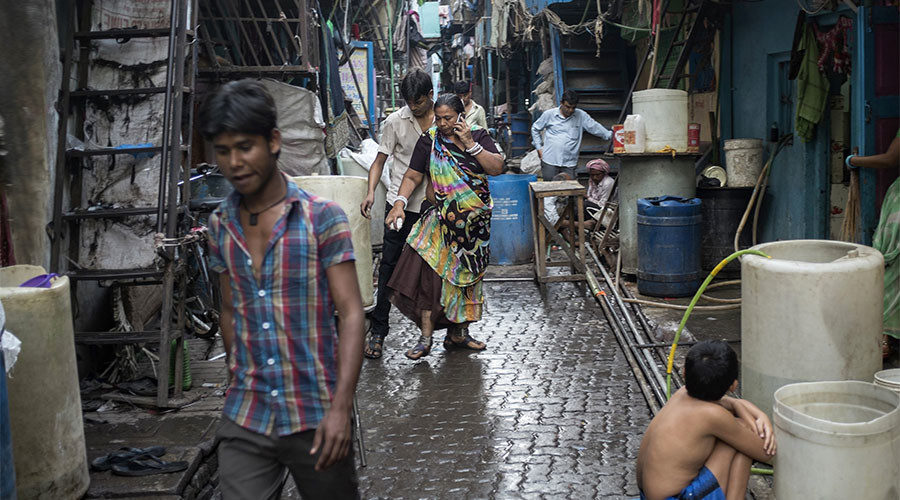 slums in Mumbai