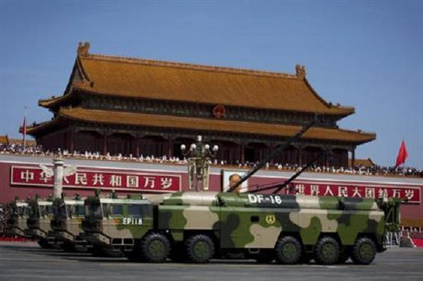 Chinese DF-16 ballistic missile