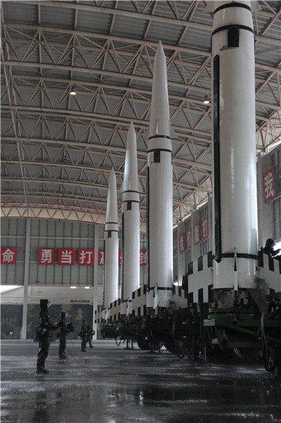 China DF-15B short-range ballistic missile system
