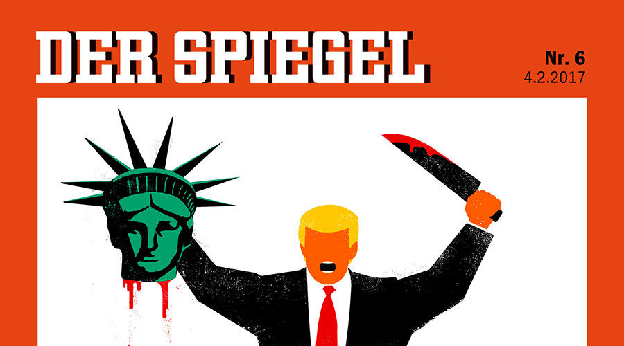 Der Spiegel Trump cover