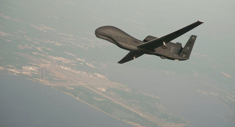 US RQ-4 Global Hawk drone