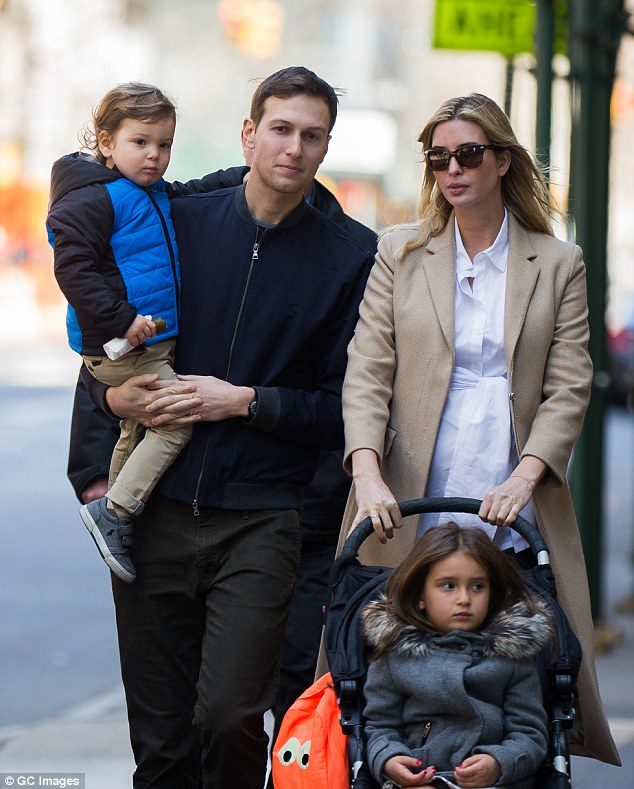 Ivanka and Jared Kushner family