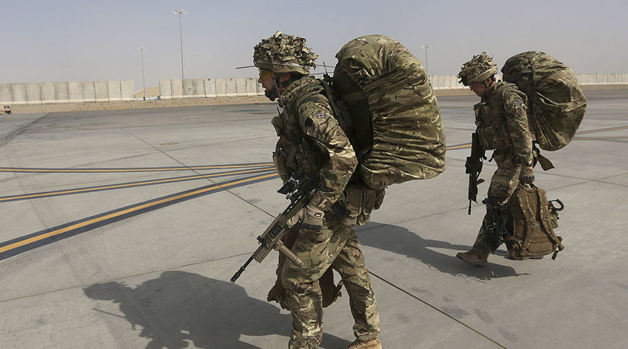 UK forces in Afghanistan