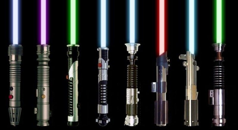 Click to enlarge lightsabres