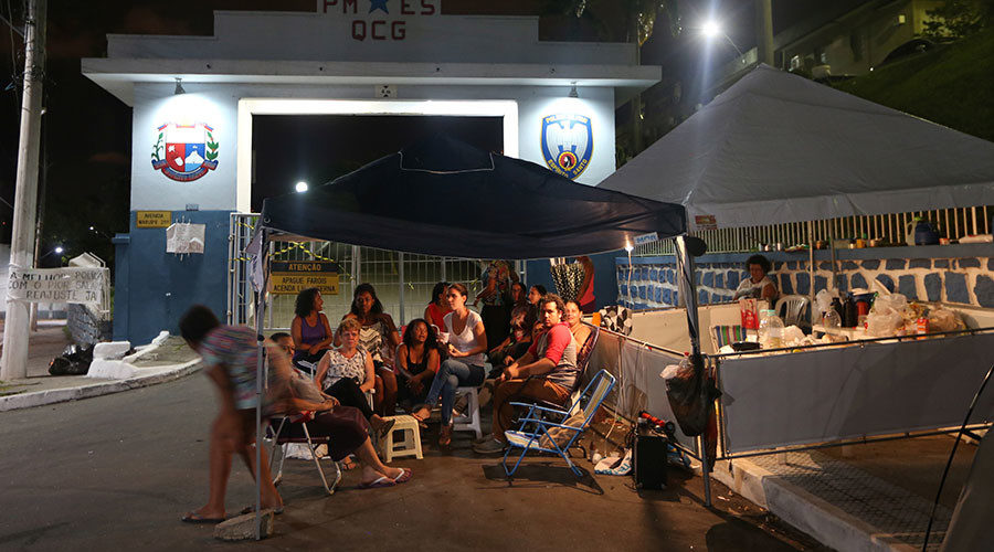 police strike brazil
