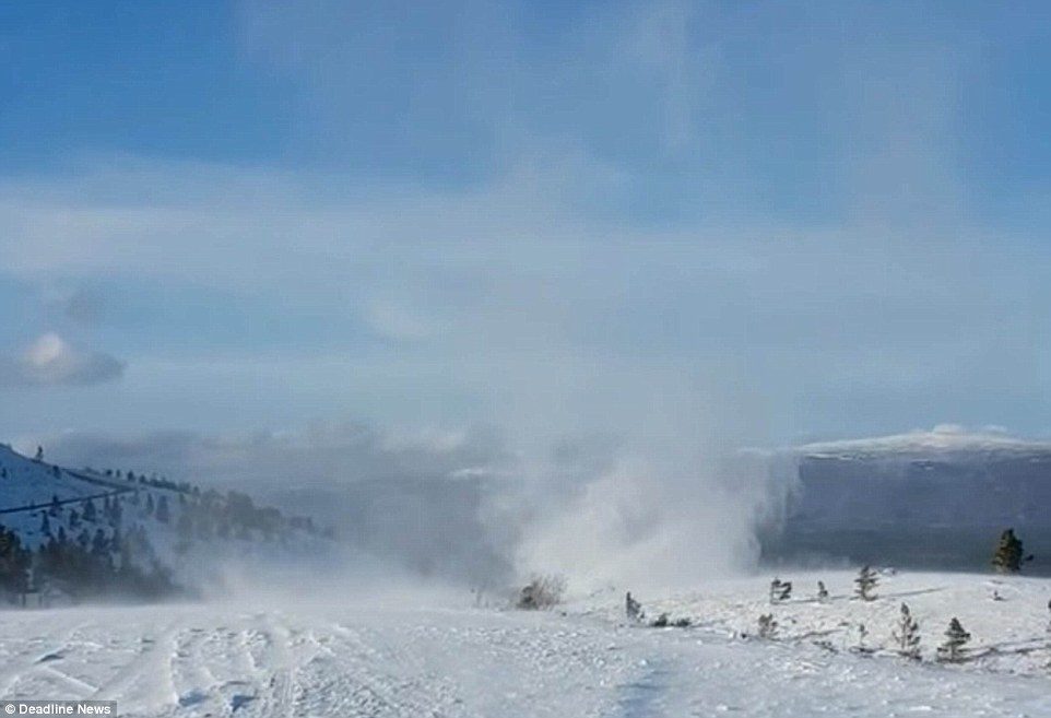 snownado in Scotland