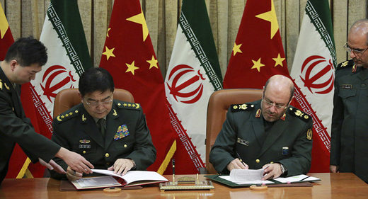 Iran China military