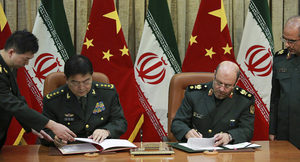 Click to enlarge Iran China military