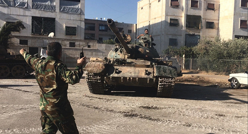 syrian army assault aleppo