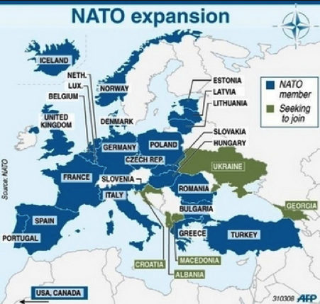 Click to enlarge NATO Expansion