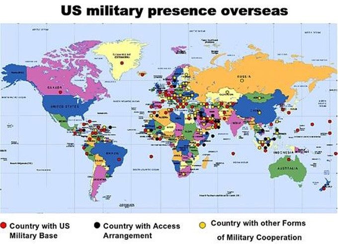Click to enlarge US Military Presence