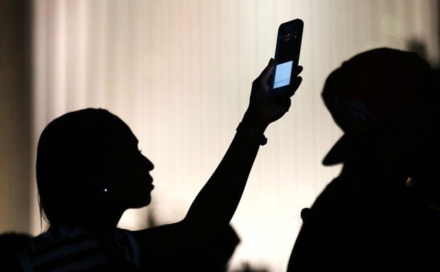 Click to enlarge Cell phone use protests Charlotte NC