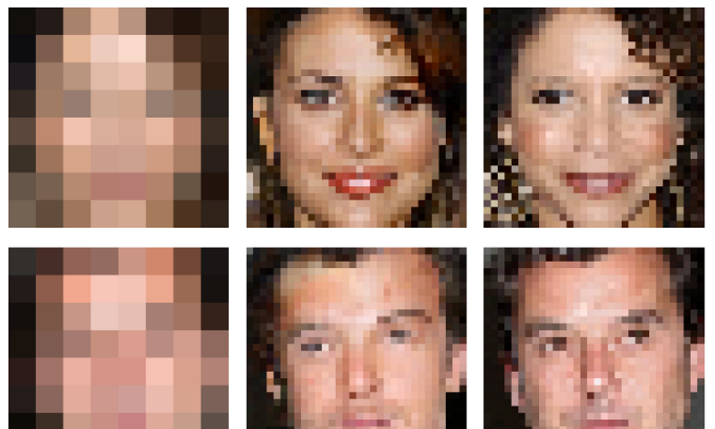 pixilated photo