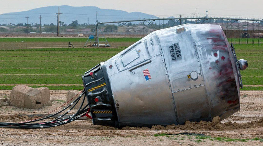 Artist's space capsule