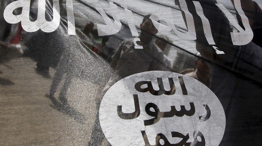 Click to enlarge Salafist flag