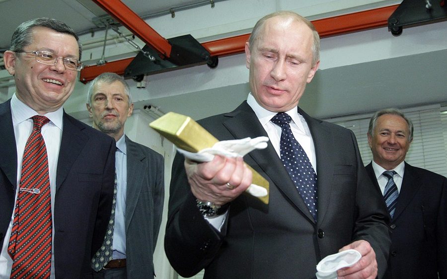 putin gold