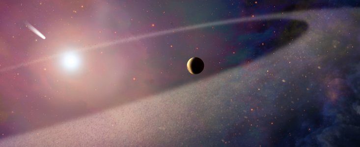 Comet from Halley