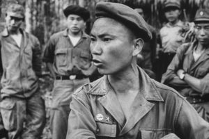 Hmong warlord Vang Pao who led the tribal army under the direction of the CIA until 1975