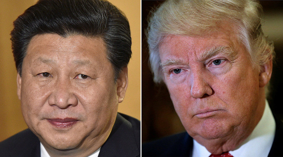 Xi Jinping and Donald Trump