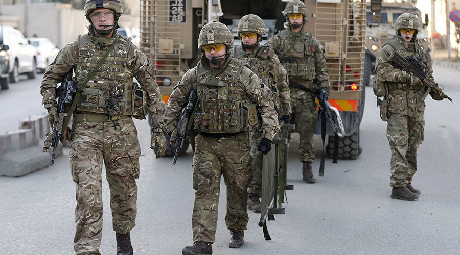 British soldiers