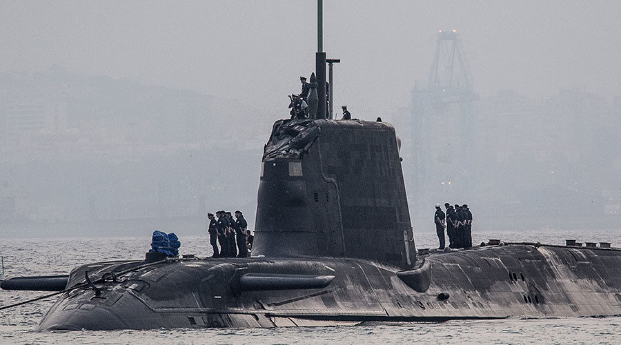 Britain's Nuclear submarine HMS Ambush