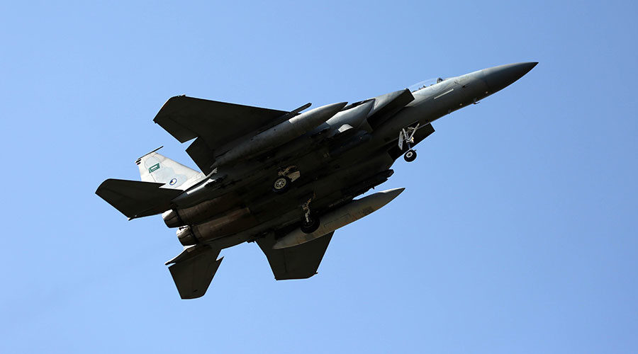 Click to enlarge Saudi fighter jet