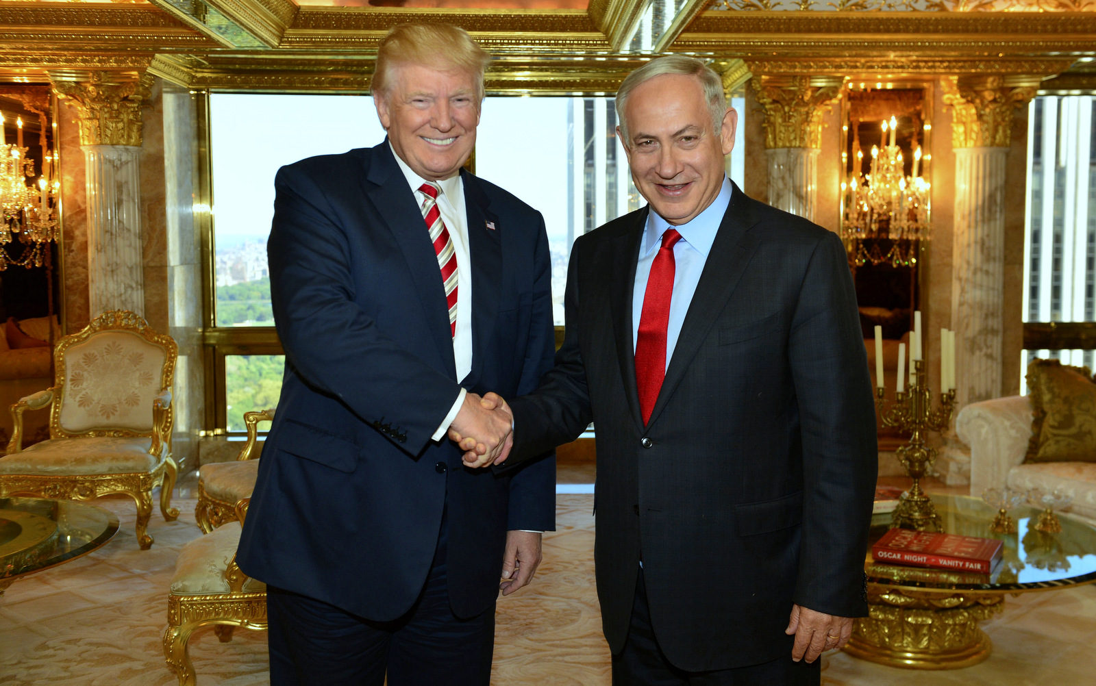 Click to enlarge Trump Netanyahu