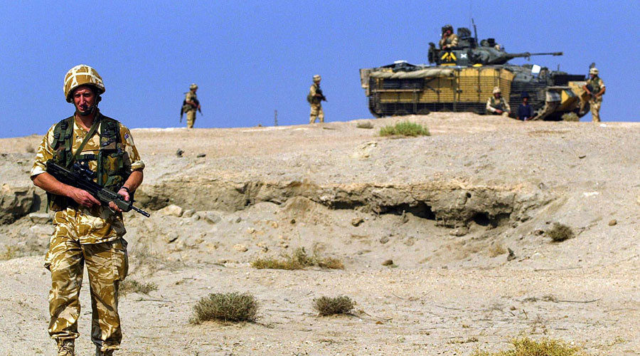 British soldiers in Iraq