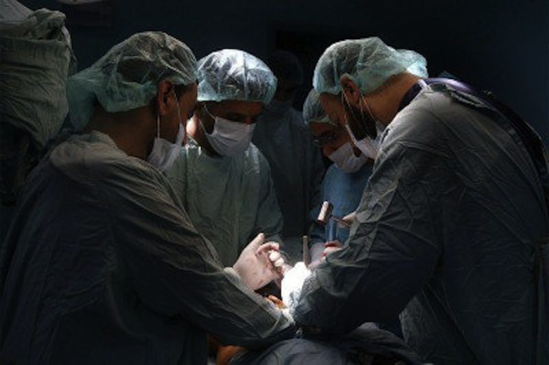Click to enlarge Gaza surgeons