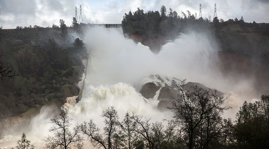 Click to enlarge rovill Dam California