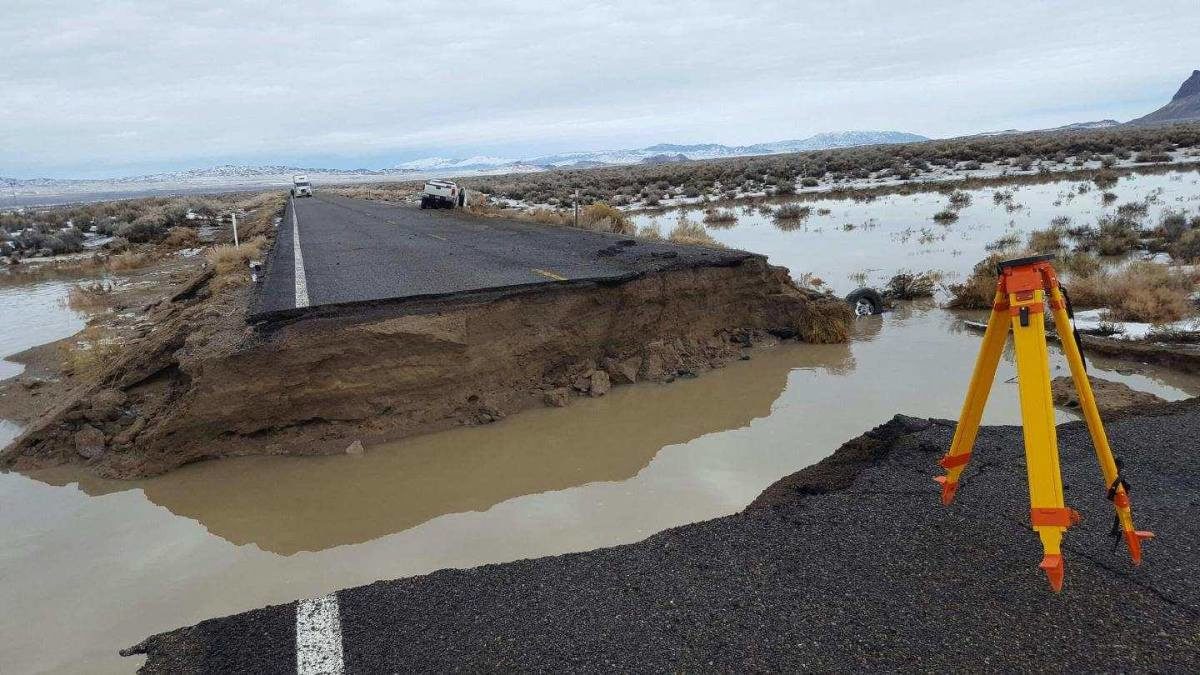 Earthen dam fails near Montello as floodwaters hit near Utah-Nevada border 