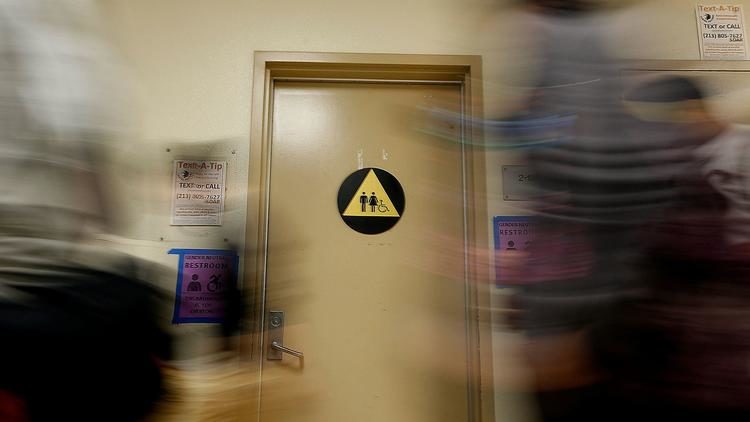 Click to enlarge gender neutral bathroom