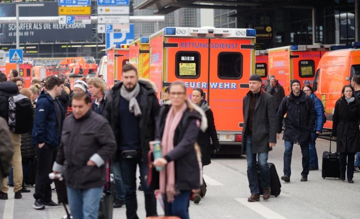 Hamburg airport evacuation