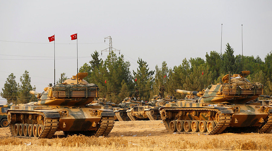 Turkish army tanks
