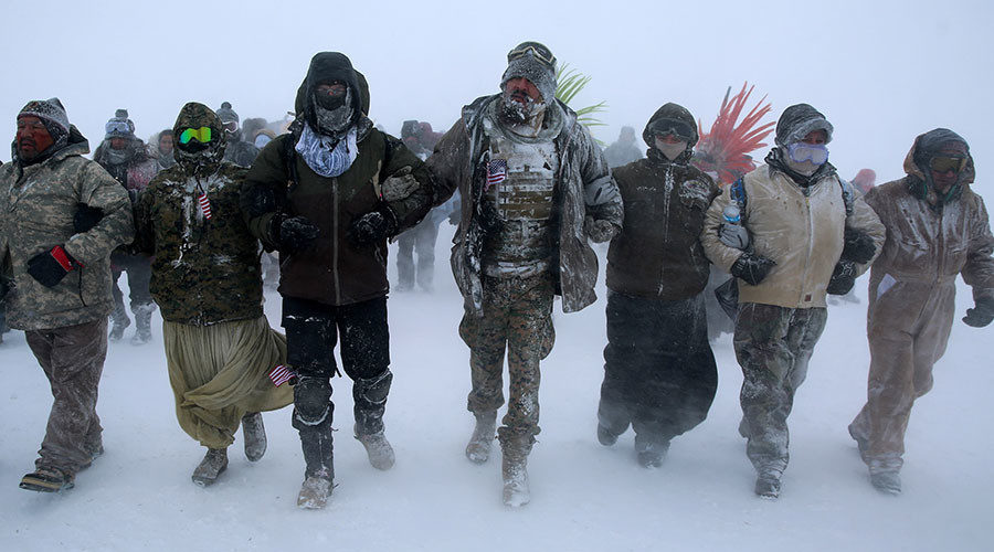 veterans standing rock