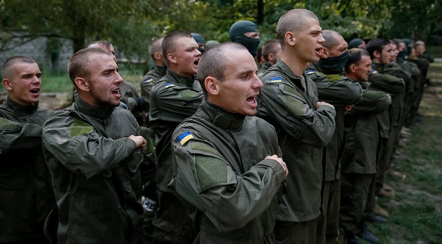 Kiev's fascist army