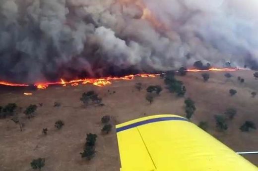 Click to enlarge New South Wales bushfires