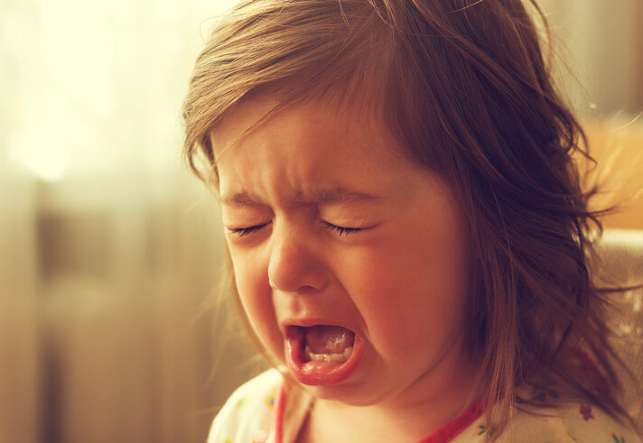 terrible twos, temper tantrum, crying child