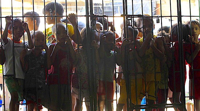 9-year olds in jail