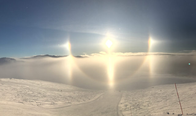 Sweden sun halo