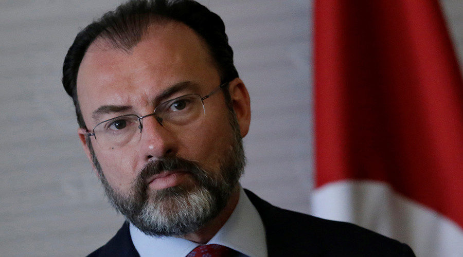 Mexico's Foreign Minister Luis Videgaray 