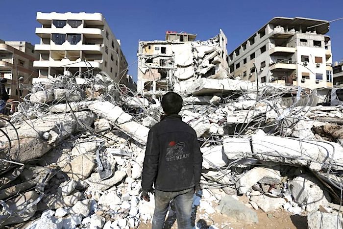 Destroyed damascus